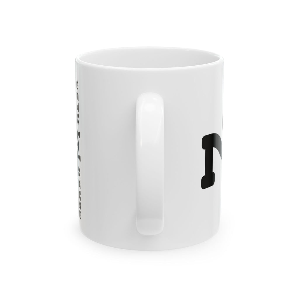 Ozark Mesa White Coffee Mug - 11oz & 15oz Ceramic